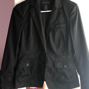 Black banana republic blazer size 4
